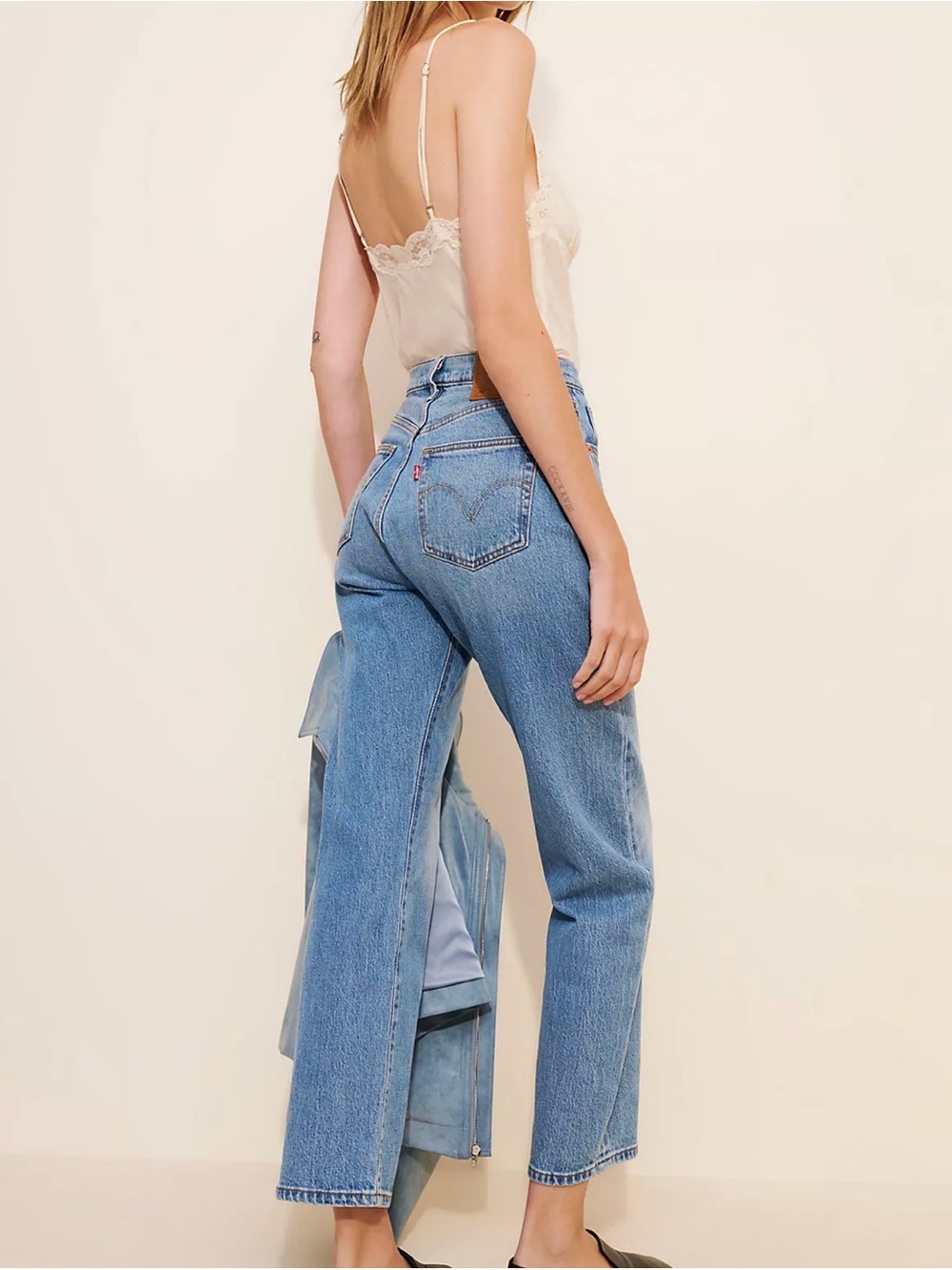 Levi's Light Blue Straight Leg Jeans